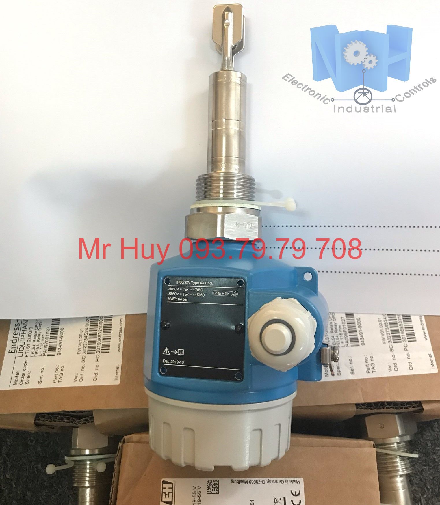 Thiết Bị Đo Mức Ftl31-Aa1V2Baw5J_Endress+Hauser Vietnam_Nhất Huy Vietnam