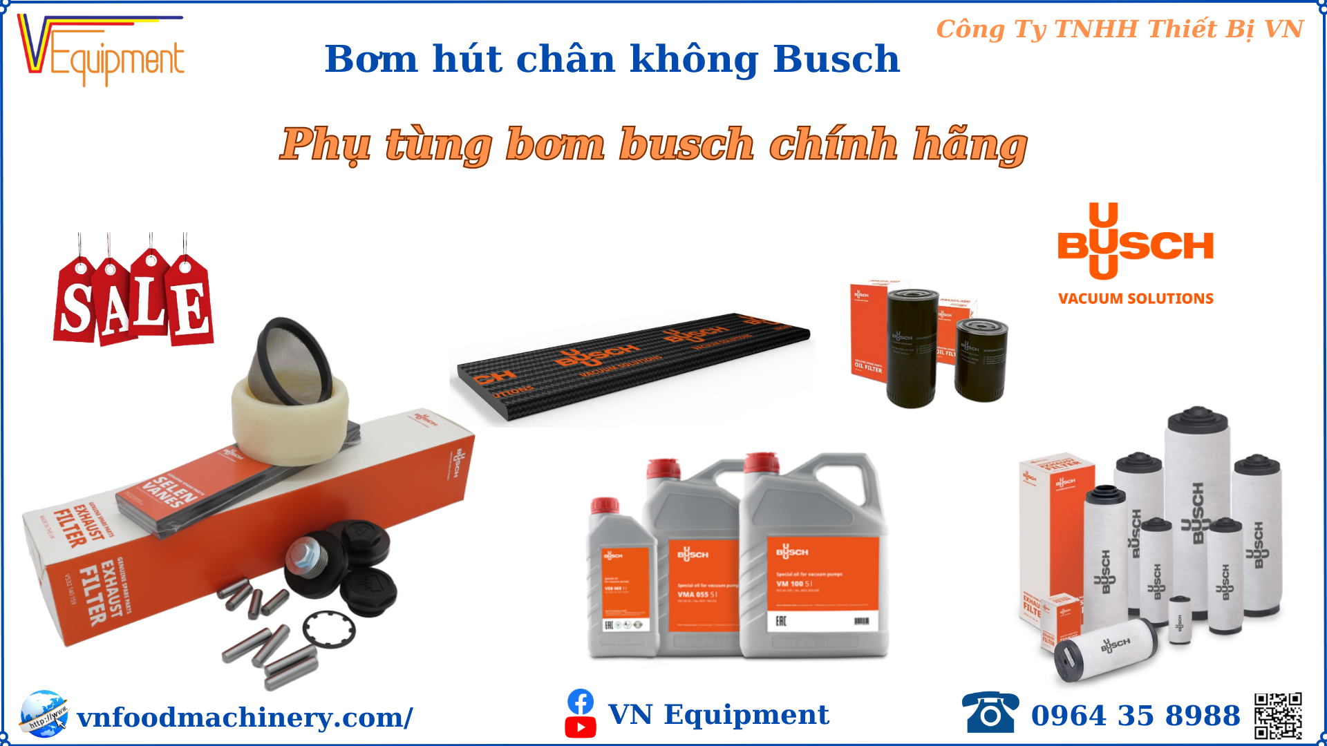 Bộ cánh bơm Busch R5 RA 0100F