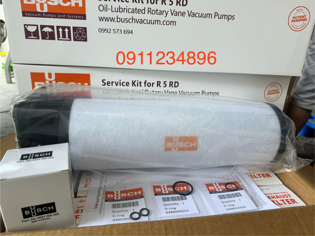 Bộ Service kit  bơm hút chân không Busch