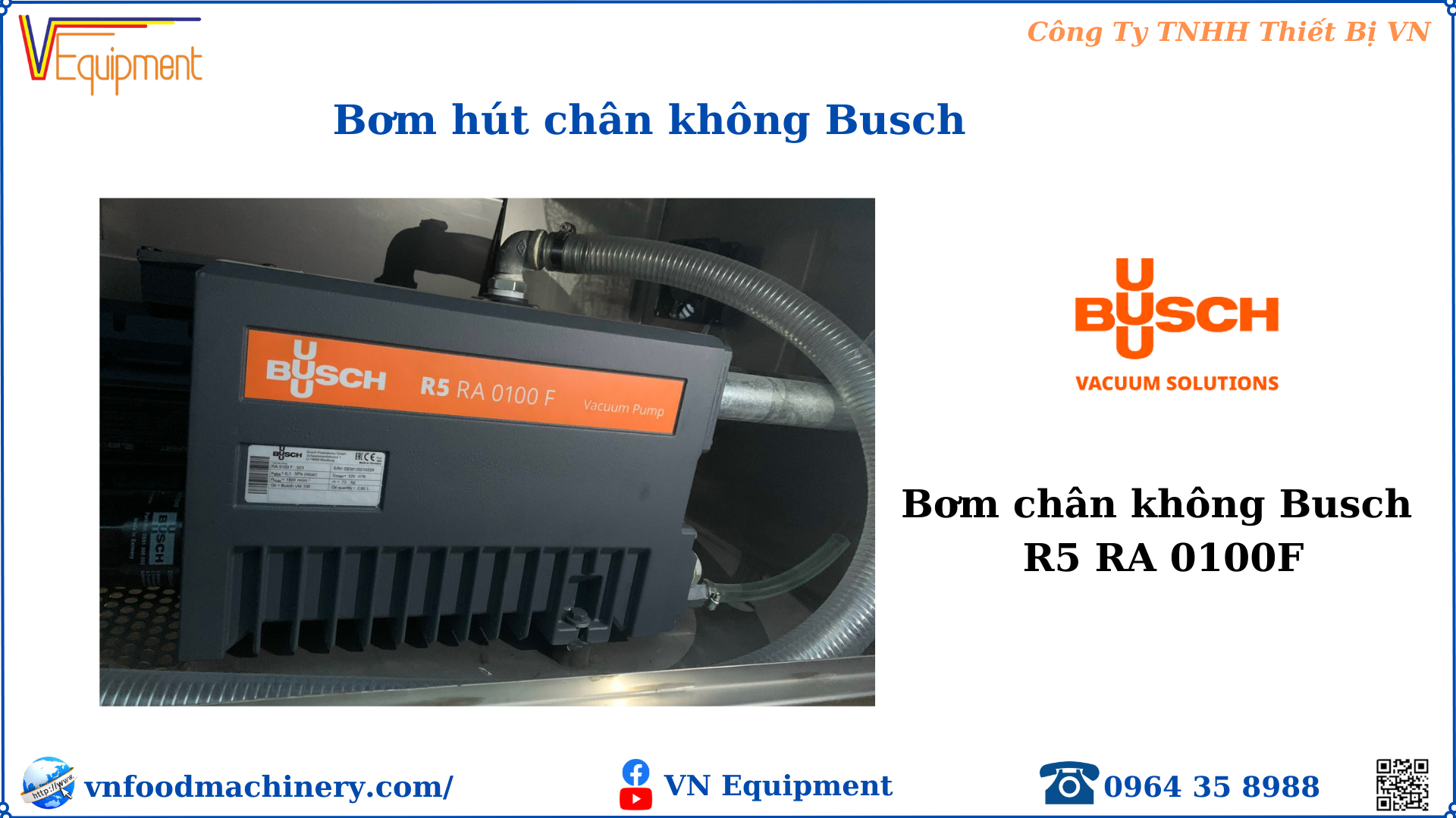 Bơm Busch R5 RA 0100