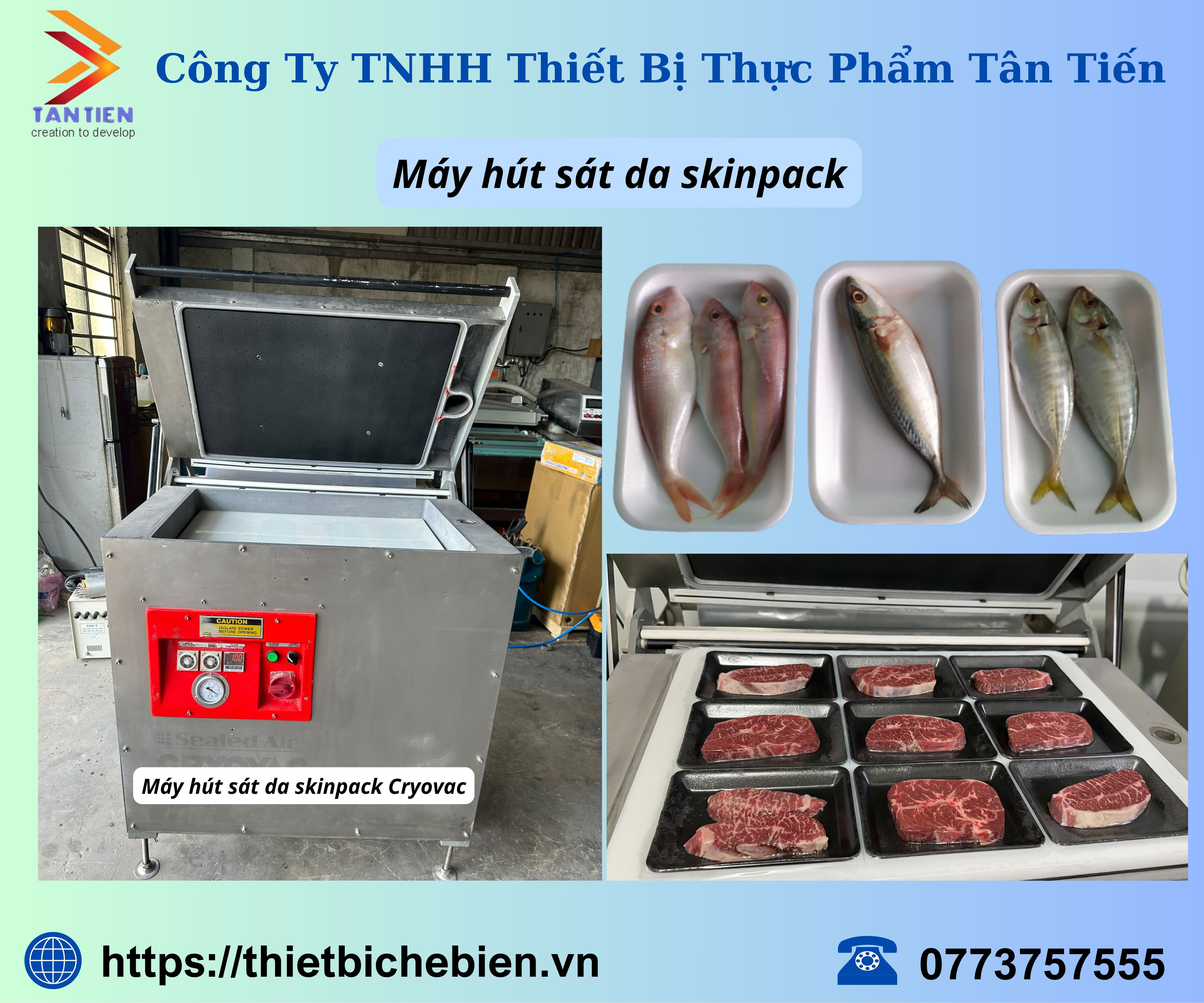 thanh lý máy hút chân không định hình