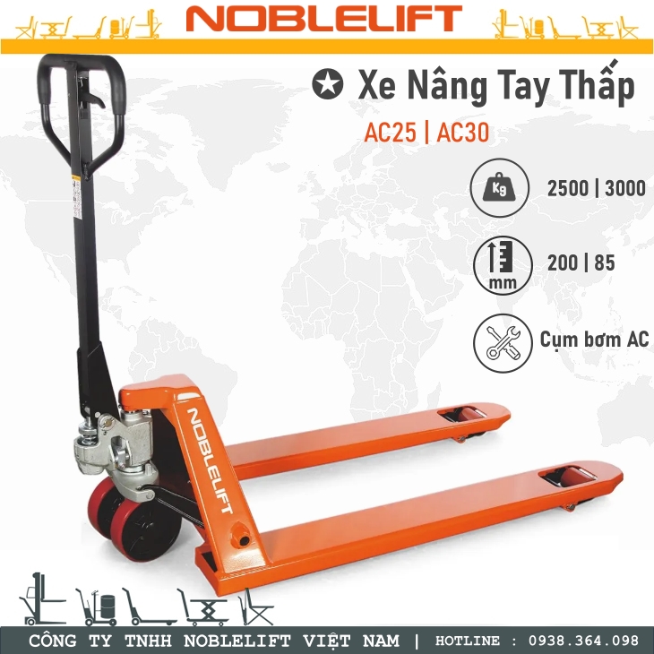 Xe Nâng Tay Noblelift Chính Hãng - Noblelift AC25