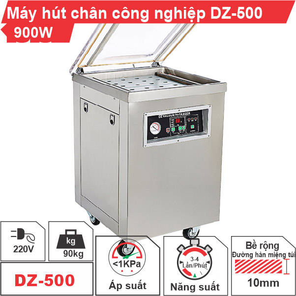 Máy hút chân không công nghiệp DZ-500