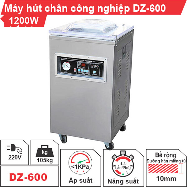 Máy hút chân không công nghiệp DZ-600