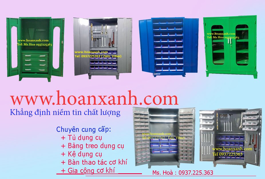 Tủ dụng cụ cơ khí VT-T11, tủ dụng cụ kết hợp bảng treo