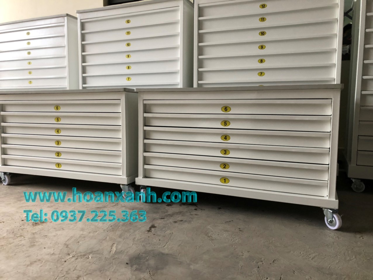 Tủ lưu bản vẽ 5 ngăn A0, tủ lưu bản vẽ A1, tủ lưu bản vẽ A0