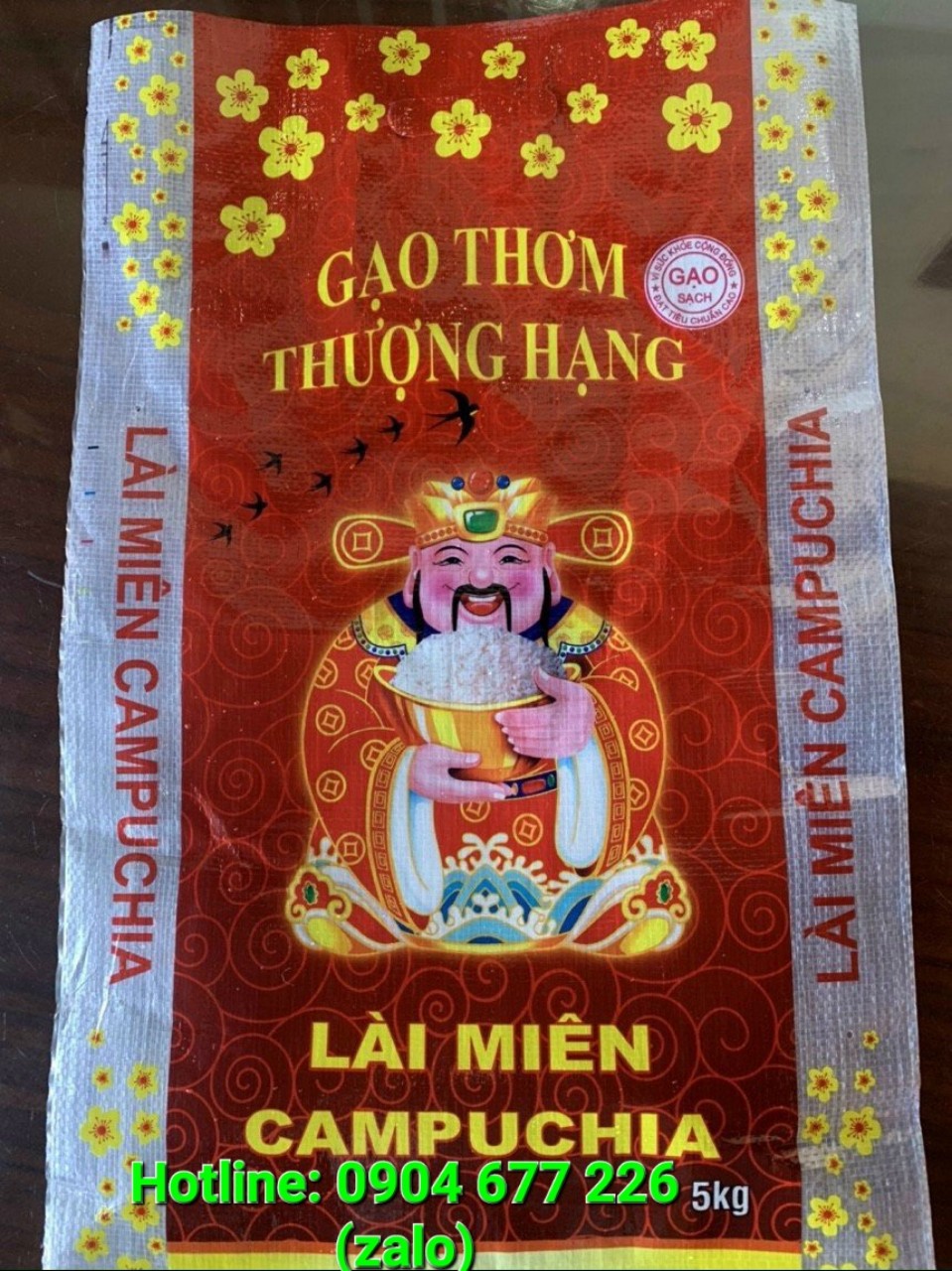 Bao đựng gạo tết, bao gạo tết giá rẻ