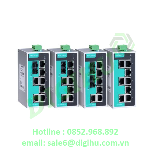 EDS-208A - Bộ chuyển mạch Ethernet - Moxa Vietnam