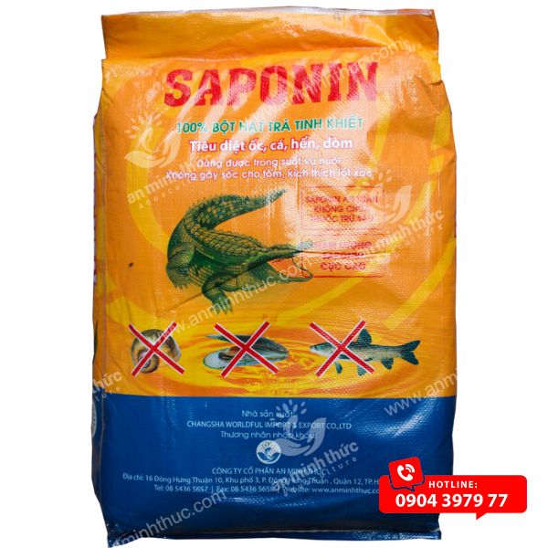 Mua Saponin bò cạp diệt cá tạp – 10kg