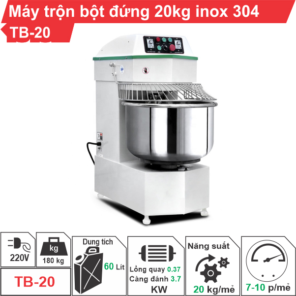 Máy trộn bột 20kg