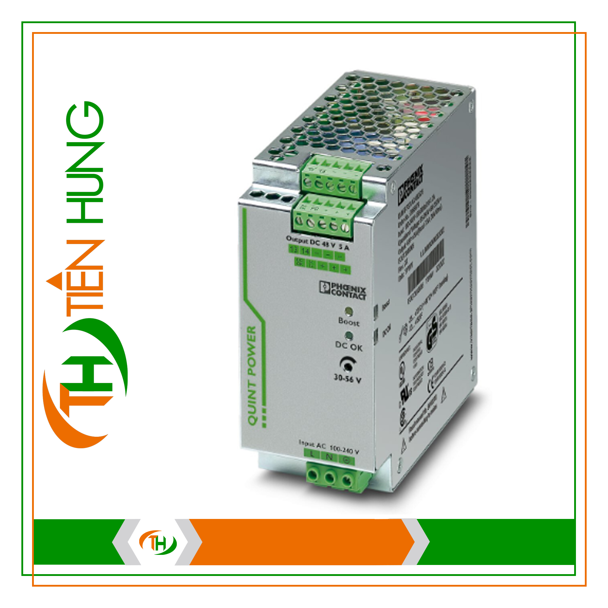 2866679 – QUINT-PS/1AC/48DC/ 5 – BỘ NGUỒN QUINT 1PHA 5A – PHOENIX CONTACT