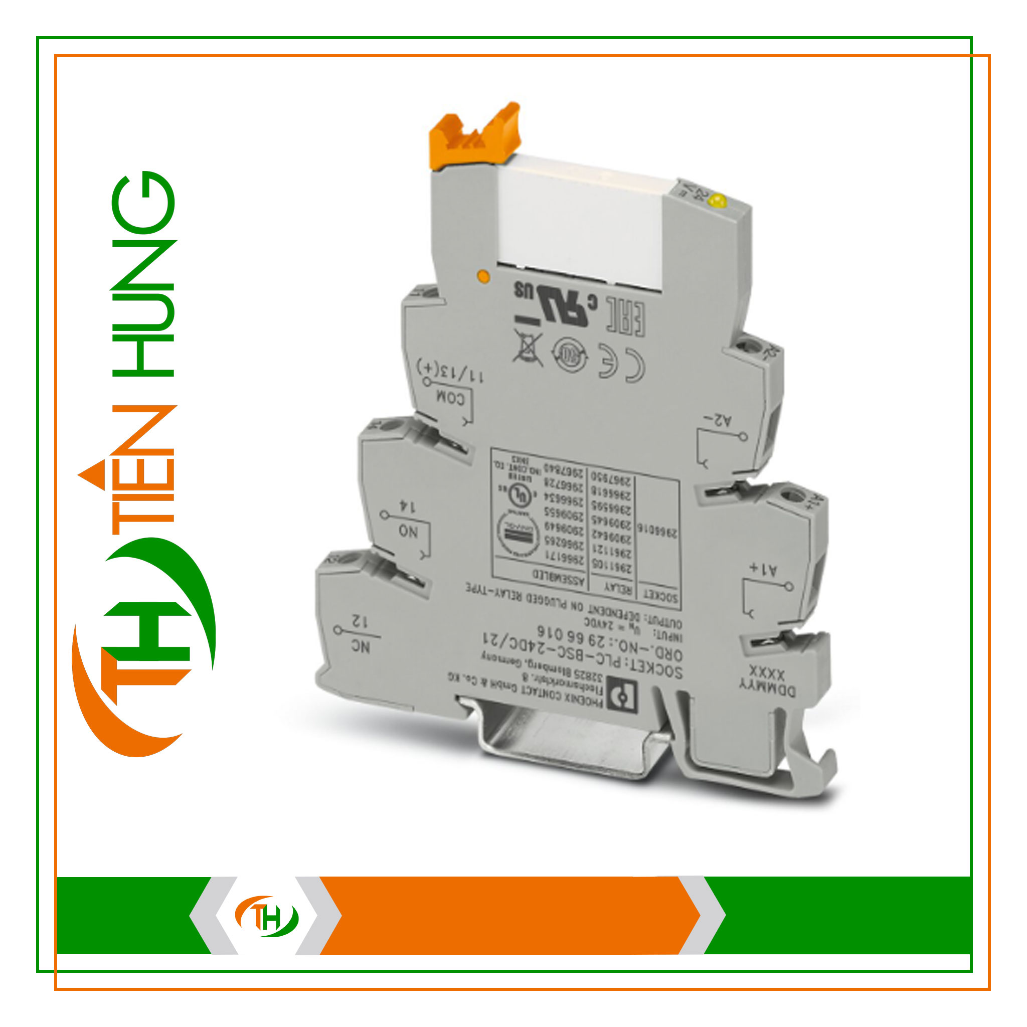 2966171 – PLC-RSC- 24DC/21 – RƠ LE MÔ ĐUN – PHOENIX CONTACT – TIENHUNGTECH
