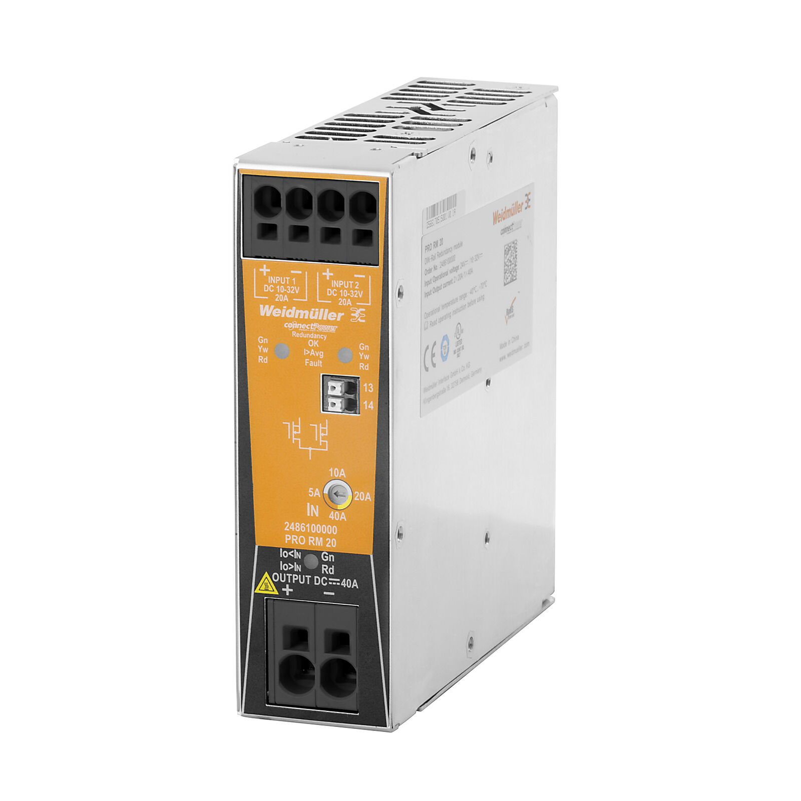Bộ nguồn Weidmüller PRO RM 20 - 2486100000