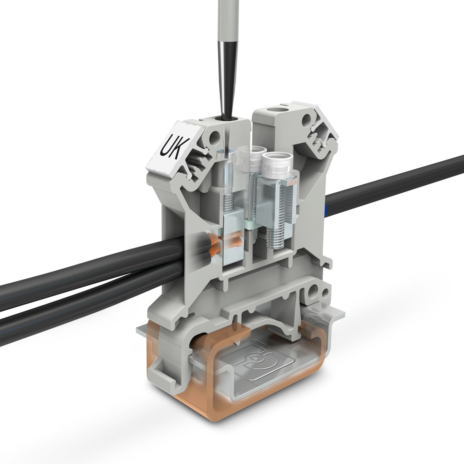 Đầu đấu dây Phoenix Contact UK 3N 3001501