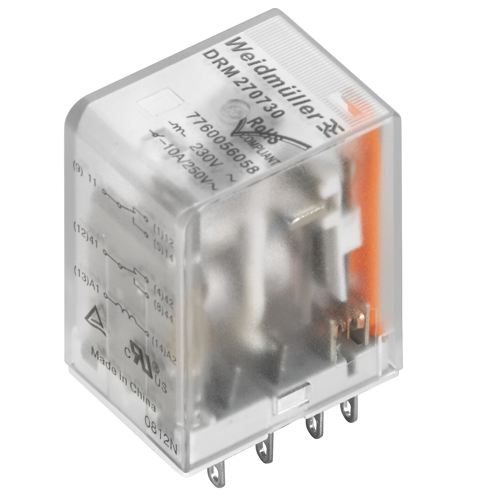 Relay 2 cặp tiếp điểm DRM270024L - 7760056060