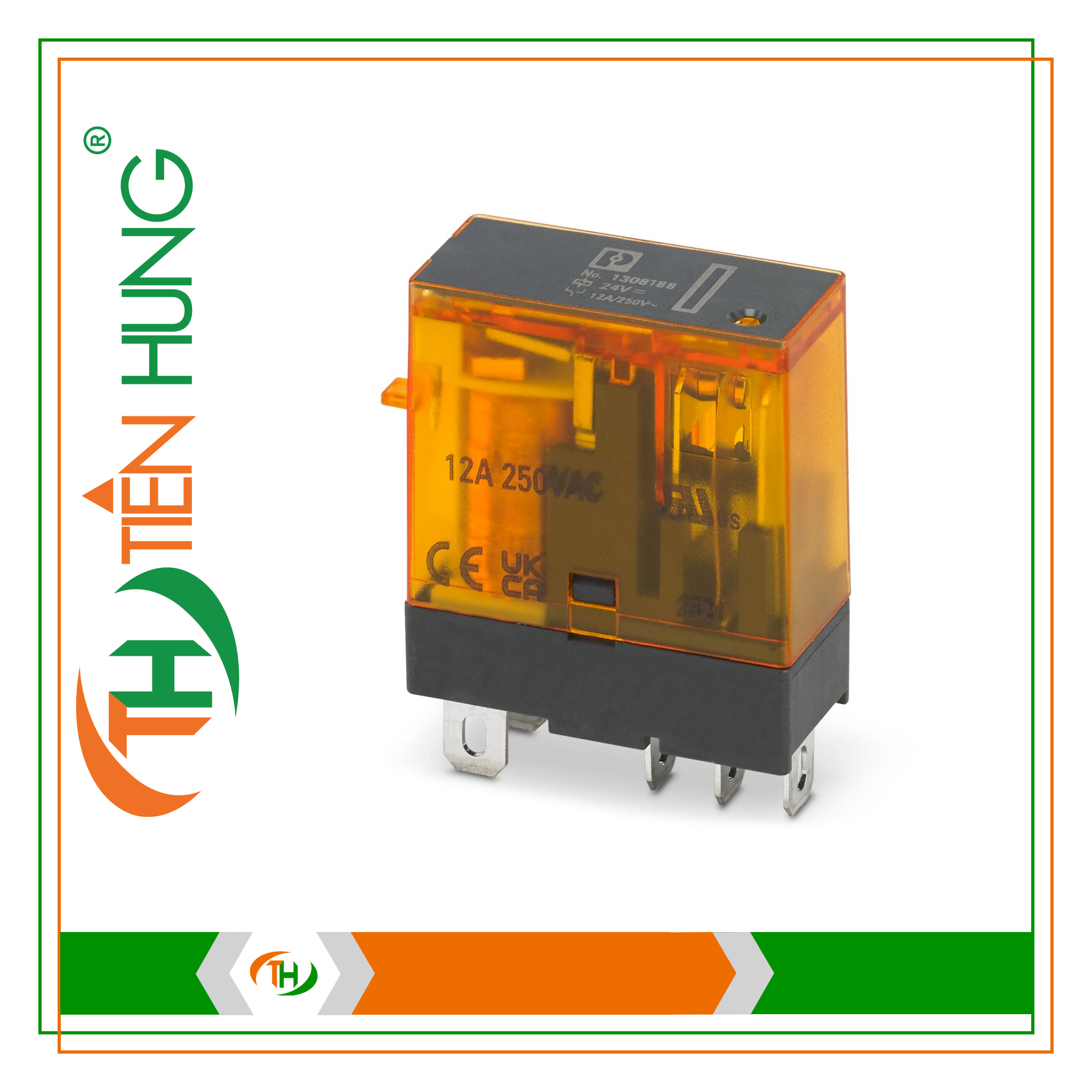 RƠ LE ĐIỆN TỬ REL-FO/L-24DC/1X21- 1308188