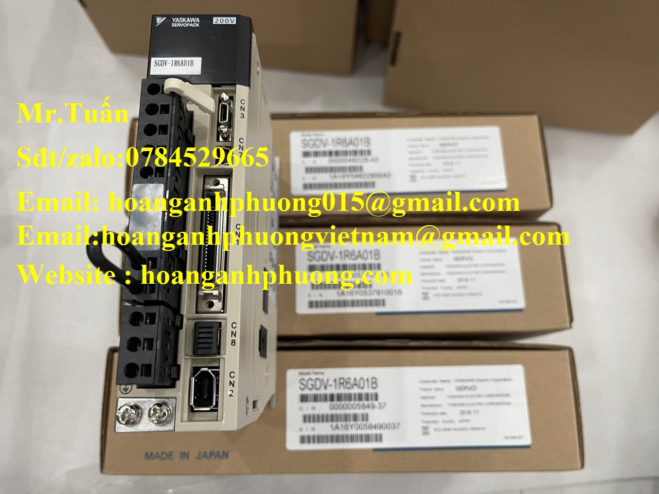 Servo Driver Yaskawa SGDV-1R6A01B