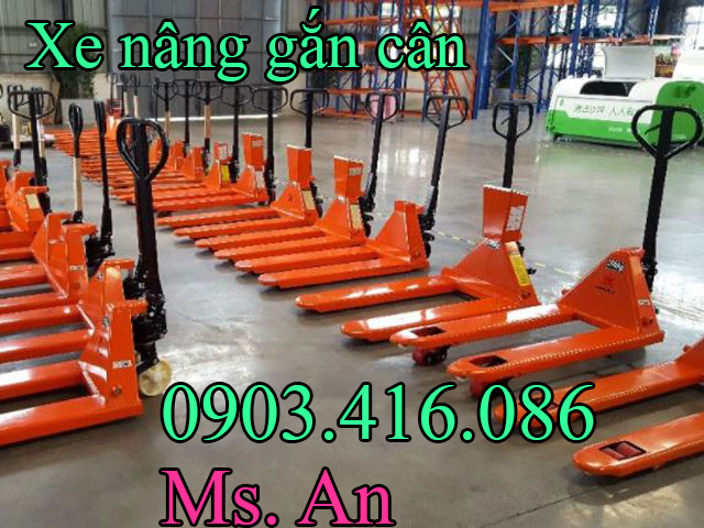 Xe nâng gắn cân điện tử tại TPHCM nhập khẩu giá tốt