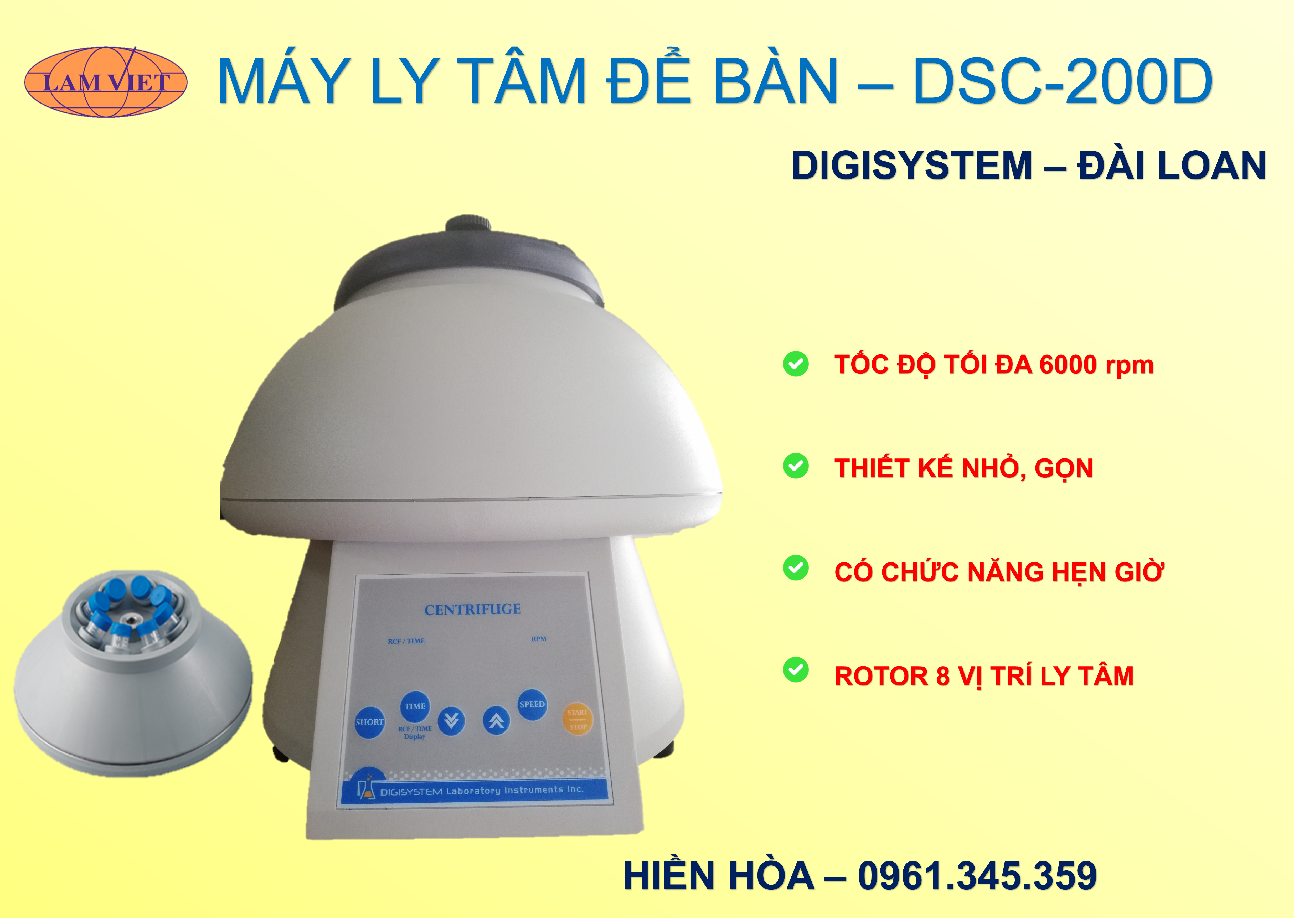 Máy ly tâm để bàn