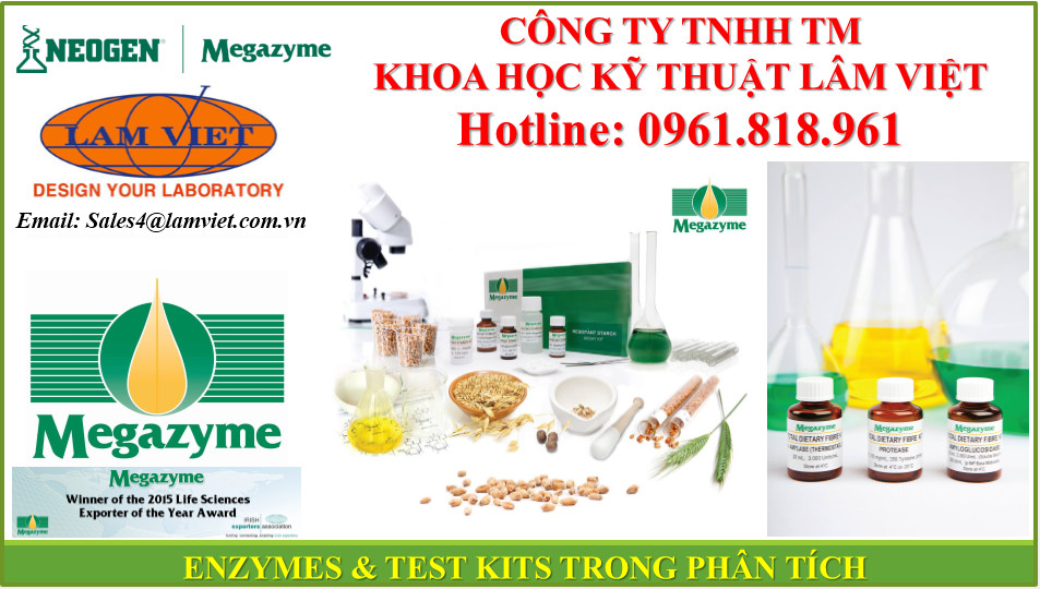 Test Kit Kiểm Tra Nhanh Các Loại Enzyme Hãng Megazyme Ireland