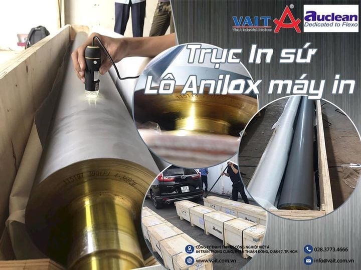 Trục Anilox, Lô Anilox, Trục In Sứ Chất Lượng