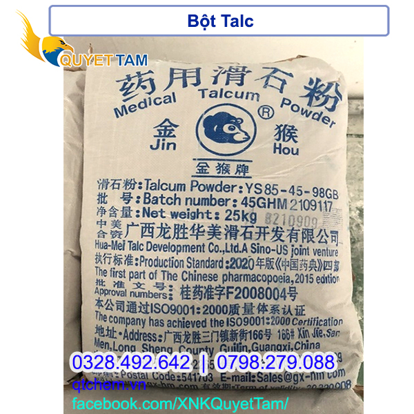 Bột Talc Shimao - Talc Powder Shimao China