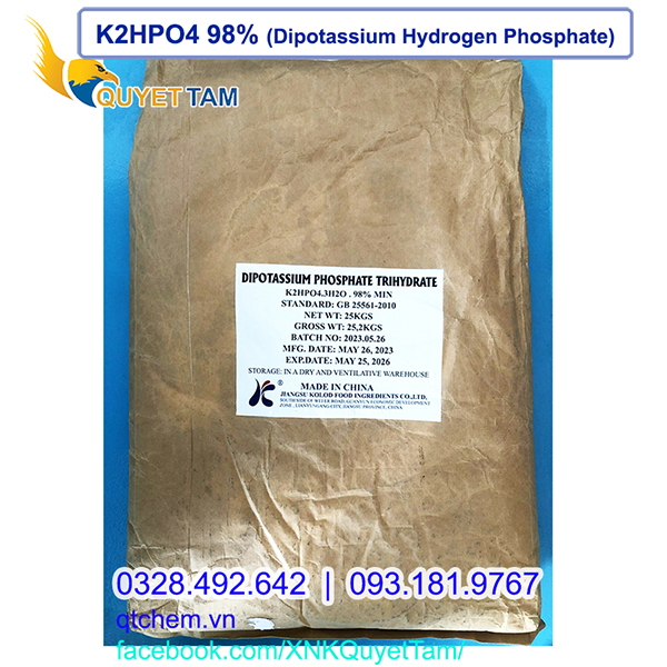 K2HPO4 - DiPotassium Hydrogen Phosphate K2HPO4 98%