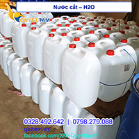 Nước Cất – H2O tinh khiết, can 30 lít