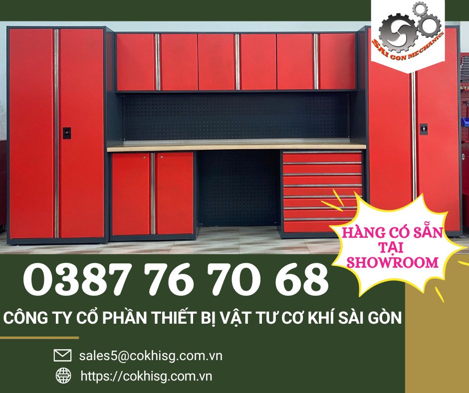 Tủ đồ nghề garage 7 chi tiết