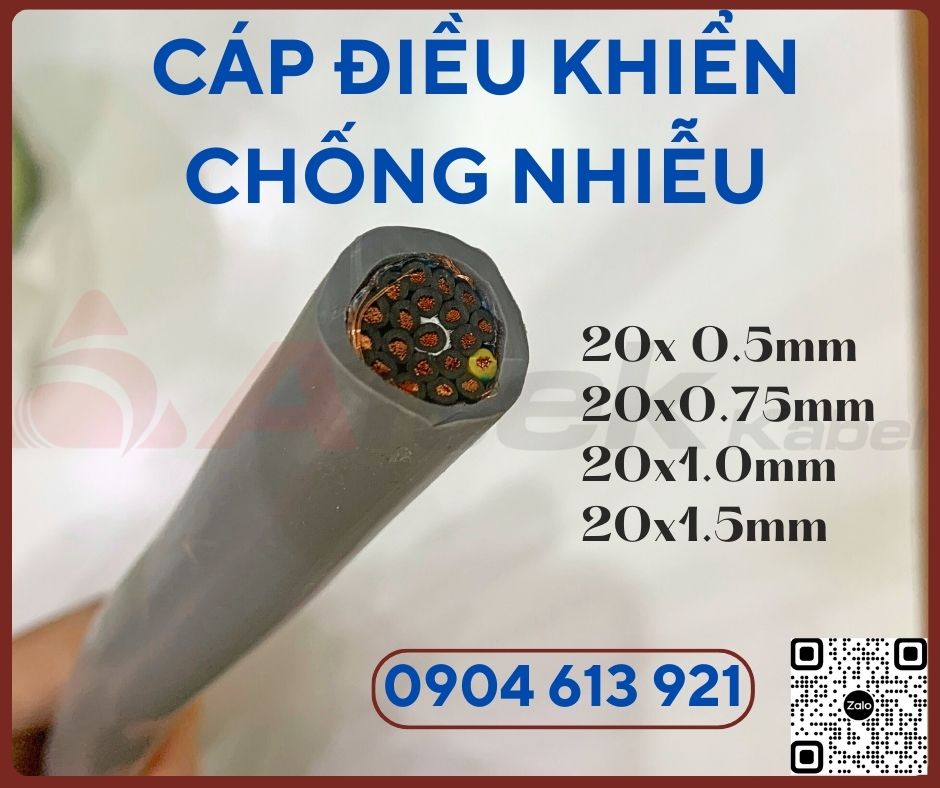 Cáp tín hiệu 20 lõi 1.0mm Altek Kabel