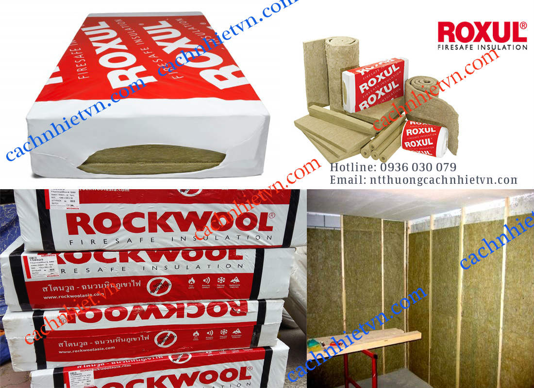 Tấm chống cháy rockwool xuất xứ Thái Lan