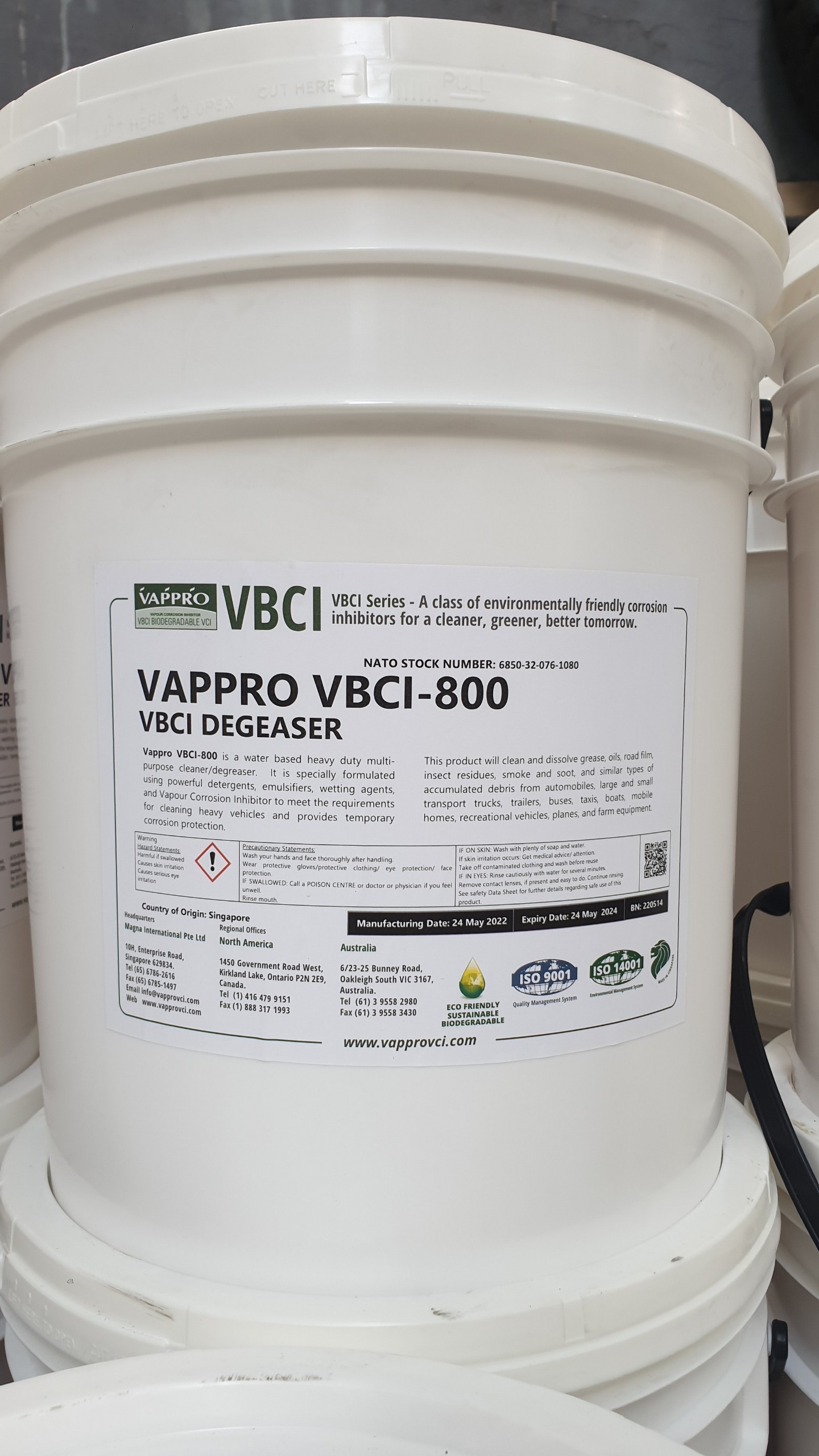 Bán hóa chất tẩy dầu mỡ nhập khẩu trên toàn quốc giá tốt: Vappro VBCI-800, VpCI-416, Biolubri rig wash L, Xtra-Clean...