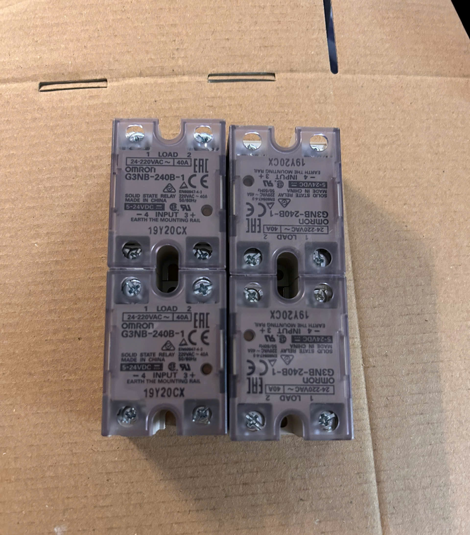 Rơ le bán dẫn OMRON G3NB-240B-1 – Solid State Relay chính hãng