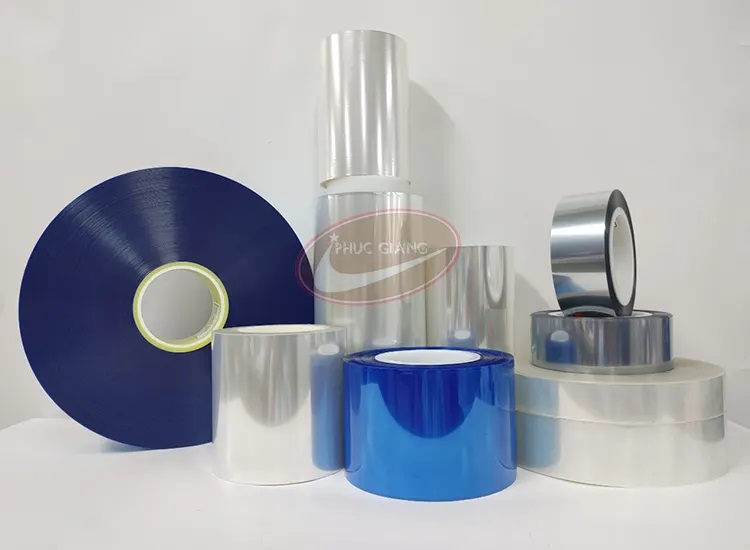Màng Nhựa PET trong suốt không keo