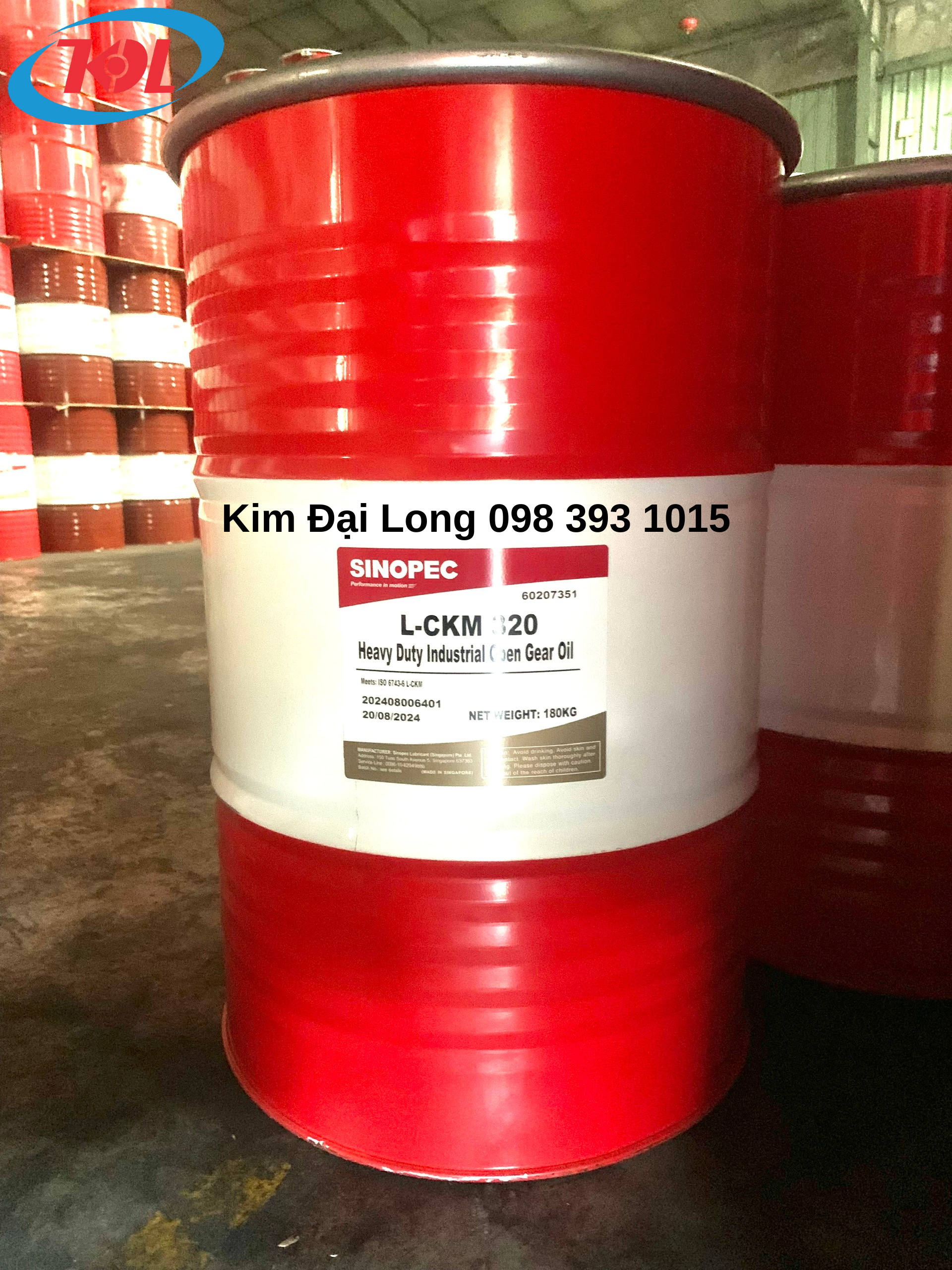 Dầu bánh răng hở Sinopec L-CKM