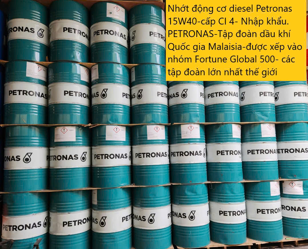 Dầu động cơ Petronas 15W40 Ci-4