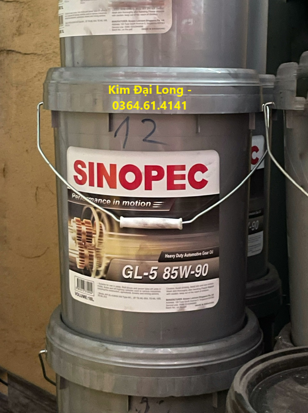 Dầu Cầu Hộp Số Sinopec GL-5 85W90