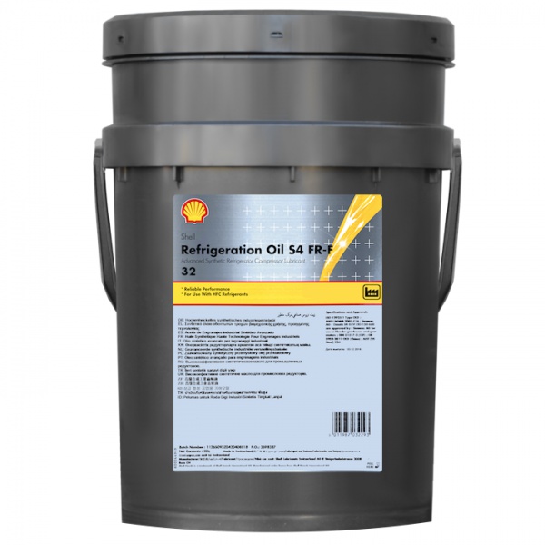 Dầu máy nén lạnh Shell Refrigeration Oil S4 FR-F