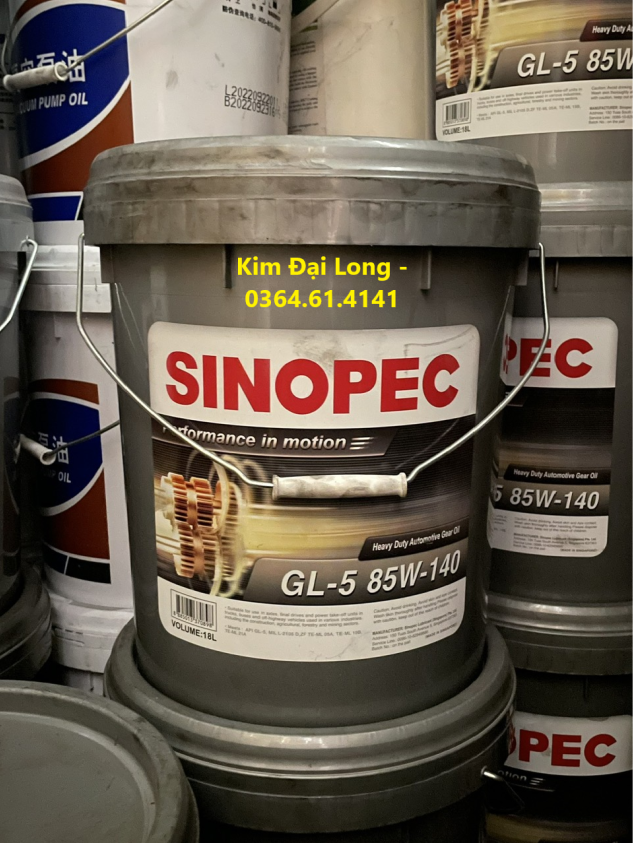 Dầu Sinopec GL5 85W140