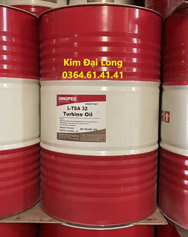 Dầu Turbine Sinopec L-TSA 32, 46