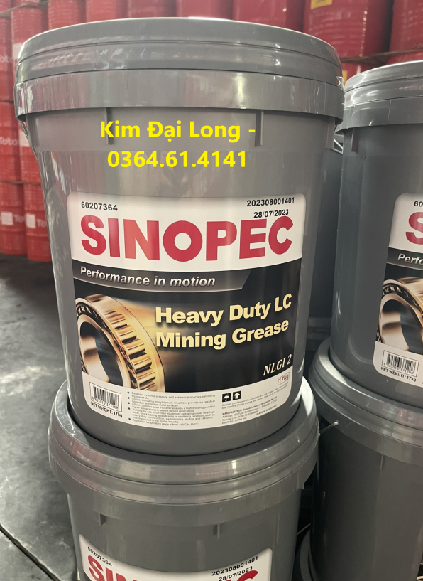 Mỡ Sinopec LC Mining Grease