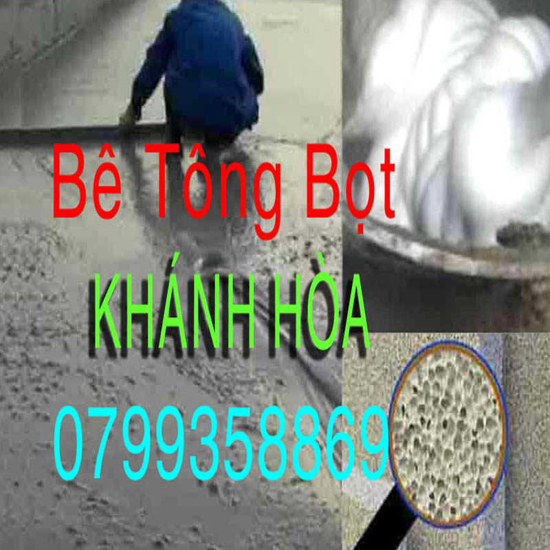 Bê tông bọt Khánh Hòa