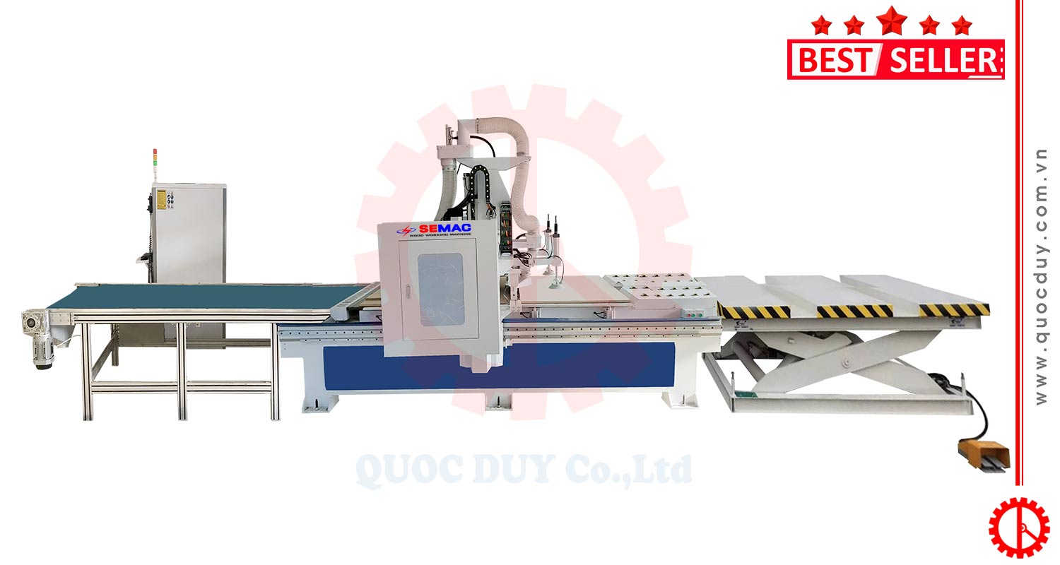 Máy CNC cắt ván công nghiệp bán chạy nhất 2023