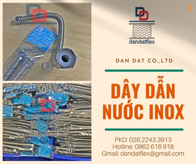 Dây dẫn nước inox,dây dẫn nước inox bình nóng lạnh, ống mềm cho máy nóng lạnh