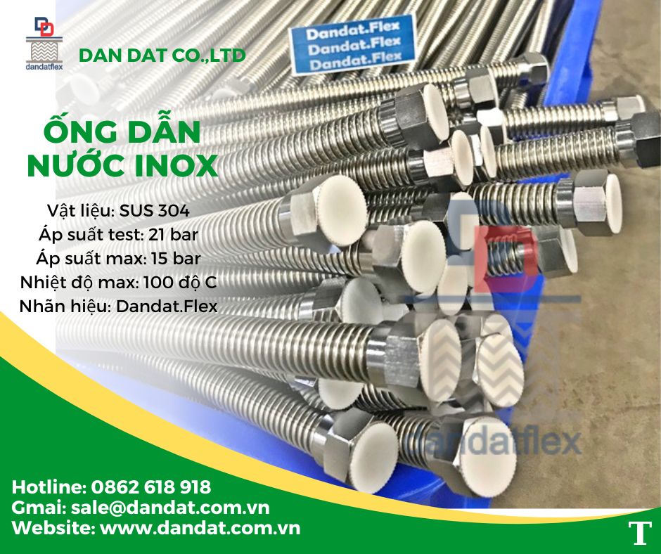 Dây mềm cấp nước inox,ống mềm dẫn nước nóng lạnh,dây dẫn nước inox 304,dây cấp nước lavabo