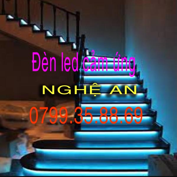 den led cau thang nghệ an