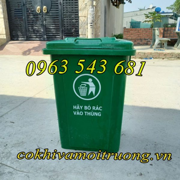 Thùng rác 90l màu xanh lá bán ở đâu? Giá như thế nào?