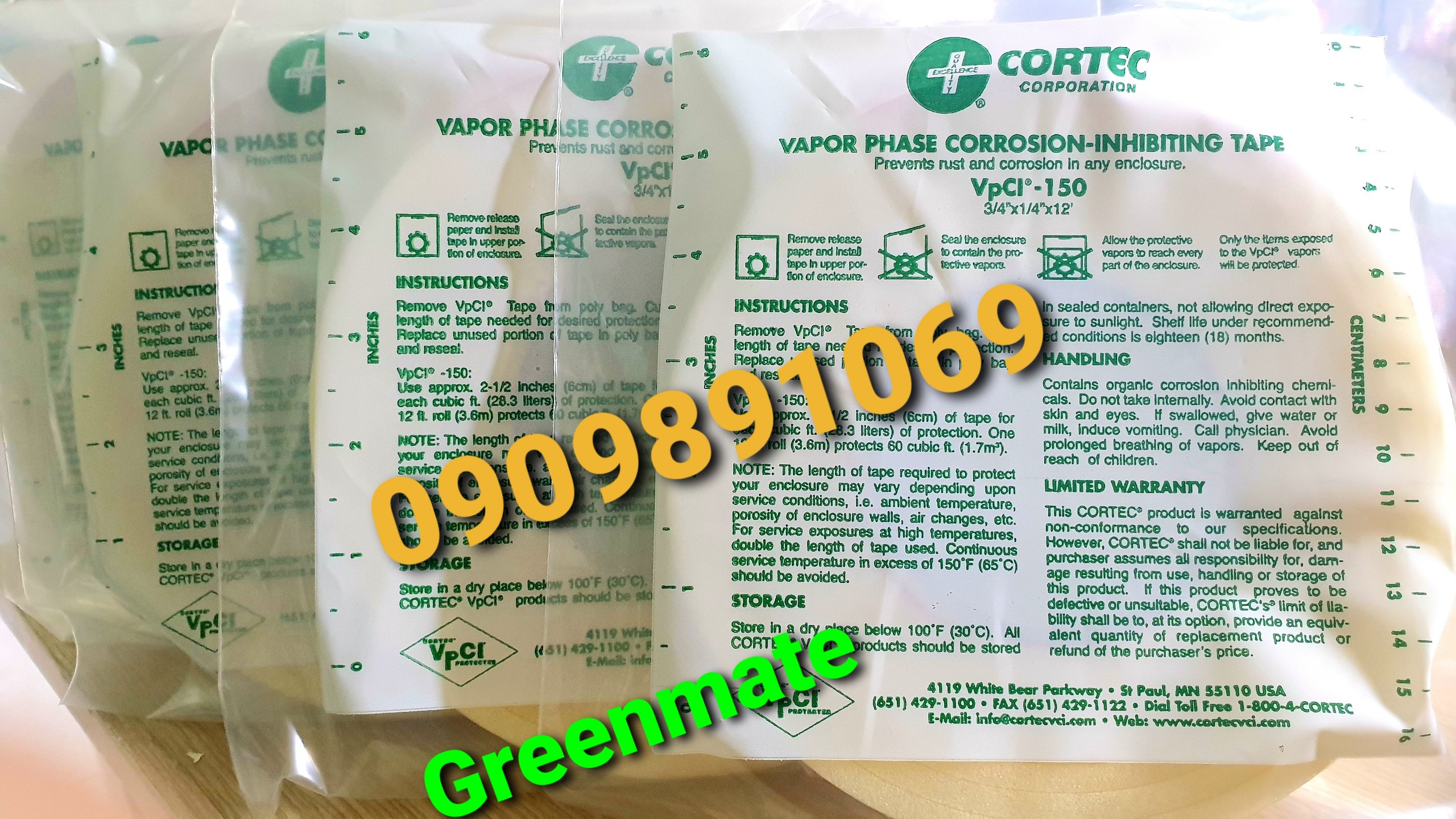 BĂNG XỐP CHỐNG ĂN MÒN VPCI-150, VPCI-170 FOAM TAPE CHỐNG RỈ SÉT VÀ CHỐNG TĨNH ĐIỆN CHO THIẾT BỊ ĐIỆN TỬ, LINH KIỆN