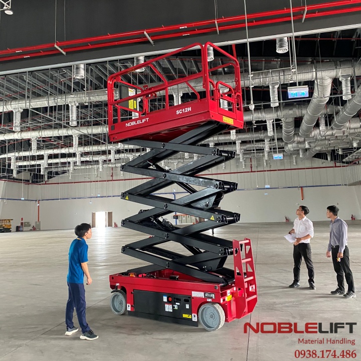 Xe Thang Nâng Điện Noblelift 10m 12m 16m - Noblelift SC12H SC16H