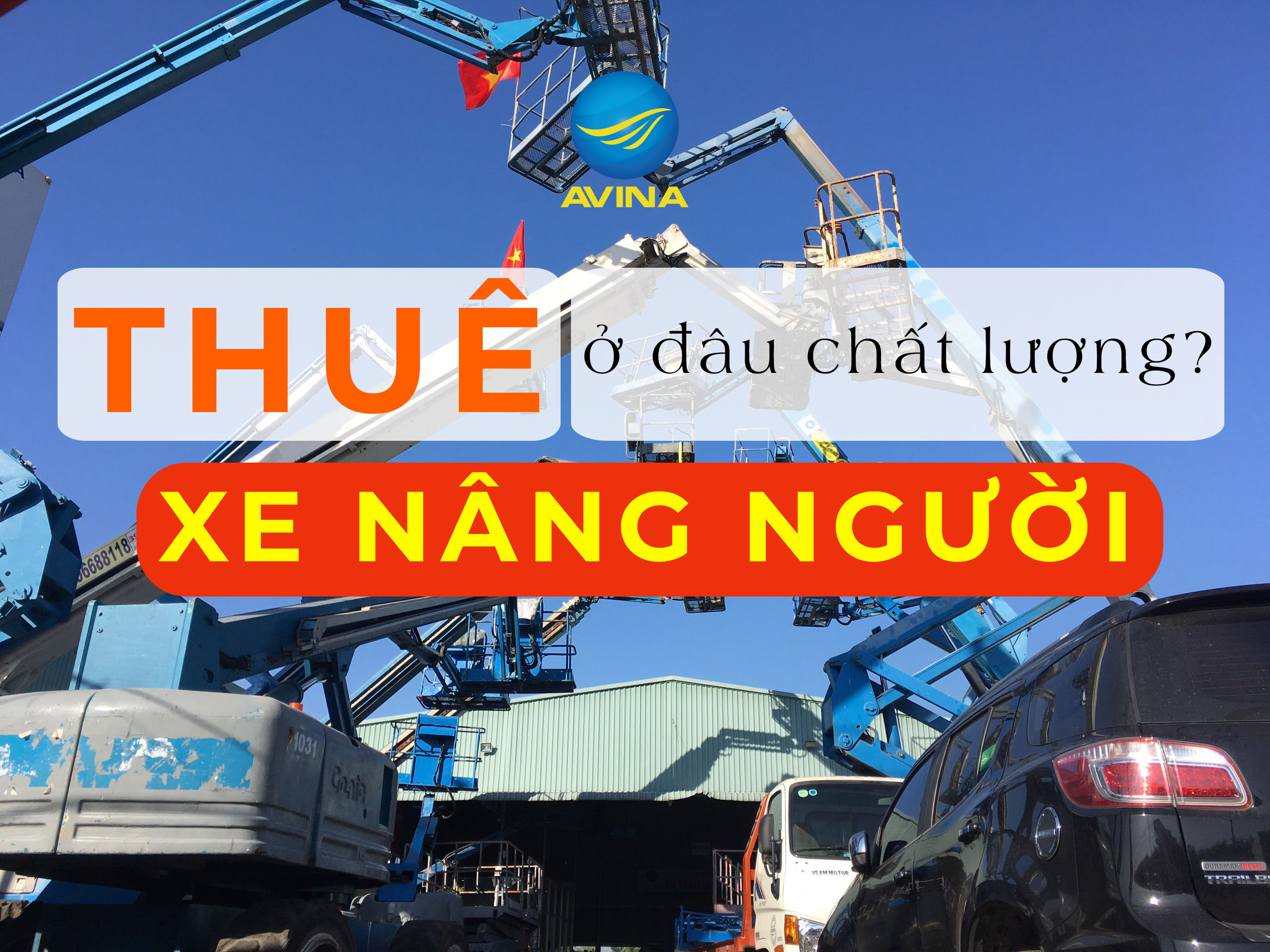 giá bán và giá thuê xe nâng người